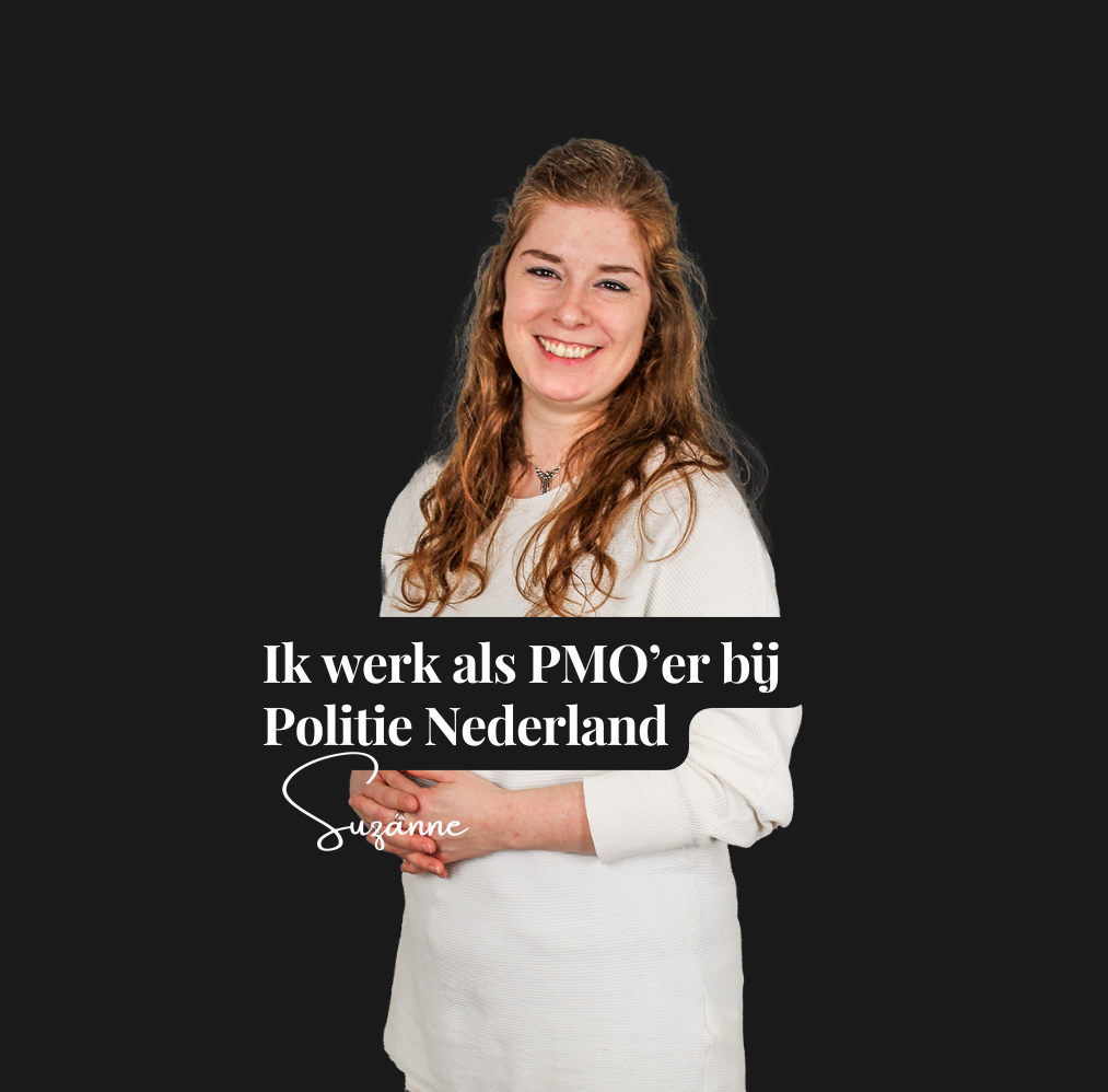 PMO'er Suzanne met oneliner